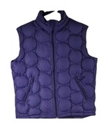 Purple Goose Down Vest Womens XL Puffer 80% 650 Fill Power Outdoors Vintage - $54.45