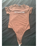 Pretty Little Thing Brown Bodysuit - $13.68 CAD