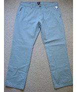 New Gap Men&#39;s Tapered Khaki Chino Pants Winter Blue Variety Sizes - $50.76 CAD