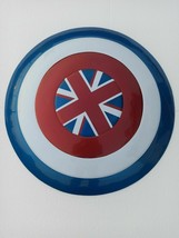 Captain America Shield Metal Round Shape Movie Prop Handcrafted shield best Gift - £72.13 GBP