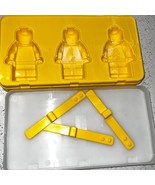 LEGO Minifigure Ice Pop Lollipop Candy Chocolate 3 Mold Set - $26.47 CAD