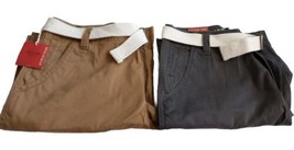 Men&#39;s Mossimo Supply Co. Target Shorts With Belt Size 38 NEW (Lot of 2) - £27.25 GBP