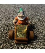 Vintage McDonald’s Disney Snow White Doc Dwarf Wheelbarrow Yellow Stone - $7.95