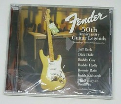 FENDER 50th Anniversary Guitar Legends CD Jeff Beck Eric Clapton Buddy Guy NEW - £11.81 GBP