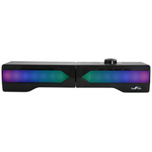 Befree Sound Gaming Dual Soundbar With Rgb Led Lights - £37.71 GBP