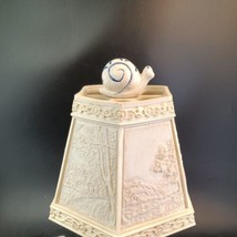Gargoylery Studio Custom-Made Ceramic Snail Lamp Finial °°One Of A Kind°° - £18.99 GBP