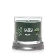 Yankee Candle Balsam &amp; Cedar Scented, Signature 4.3oz Small Tumbler Single Wick - $21.98