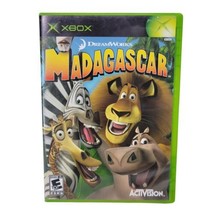 Madagascar Game Microsoft Xbox 2005 COMPLETE CIB w/ Manual - £7.10 GBP
