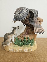 Austin Nichols Wild Turkey Kentucky Bourbon Decanter No. 10 Turkey &amp; Coy... - $49.45