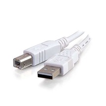 C2G 1m USB 2.0 A/B Cable - White  - $11.00