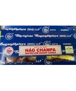 Satya Back Flow Cones  — NAG CHAMPA - $11.41 CAD