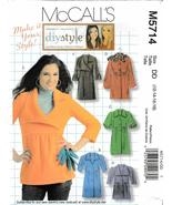McCall's Patterns M5714 Misses' Unlined Jackets and Coats, Size DD (12-14-16-18) - $5.31 CAD
