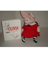 OLIVIA -  Shoulder Buddy  and Book  &quot;Olivia&#39;s Opposites&quot; - £11.88 GBP