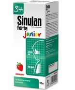 Sinulan Forte Junior syrup 120 ml Supports respiratory and immune systems - $524.69 MXN