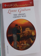 the greeks&#39;s chosen wife by graham harlequin novel fiction paperback good - £4.67 GBP