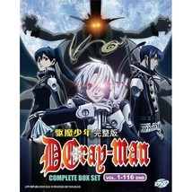 DVD Anime D.Gray-Man Serie de TV completa (1-116 End) + doblaje de audio en... - £48.11 GBP