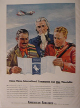 1944 Esquire Original Advertisement Wwii Era American Airlines - £3.81 GBP