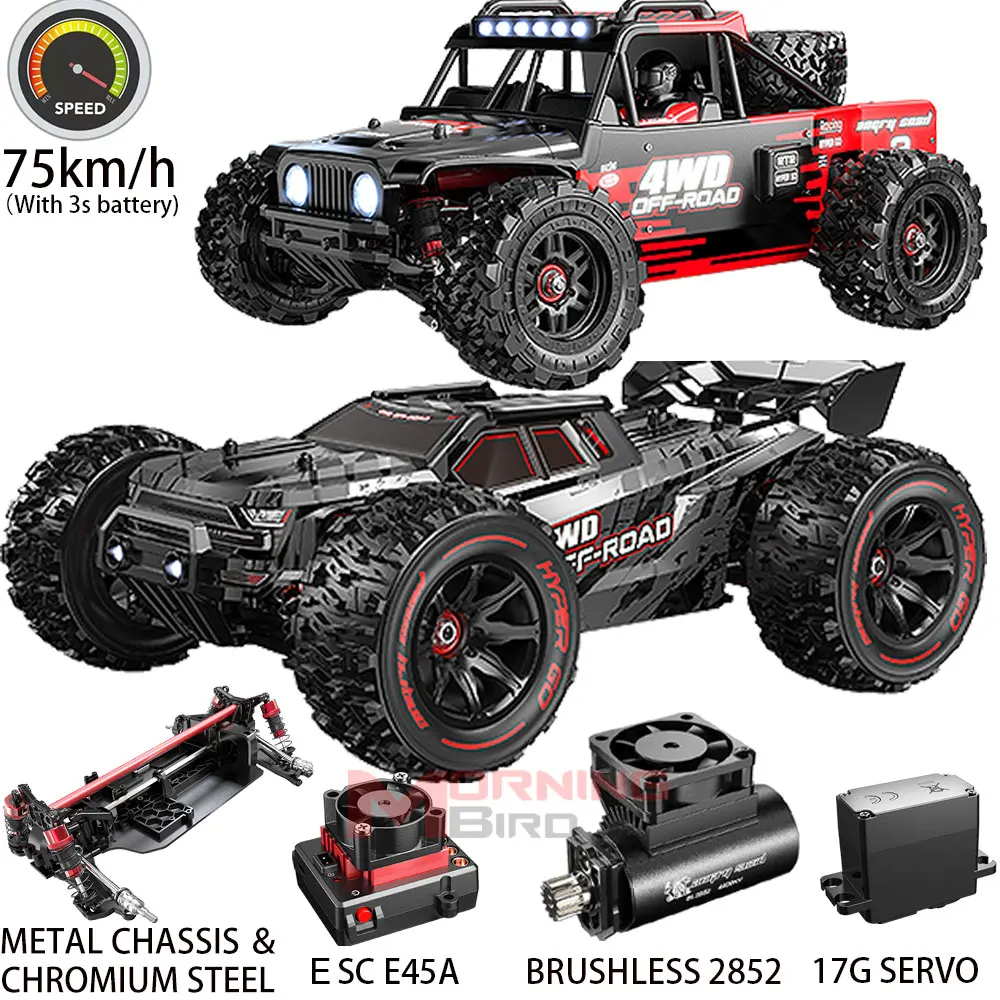 MJX Hyper Go High Speed RC Car 14209 14210 Brushless 1/14 2.4G Remote Co... - $299.00+