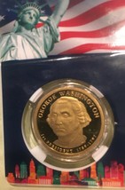 2007 Presidential George Washington Coin Mirror-Like Cameo Gem Proof Dollar $1 - £6.59 GBP