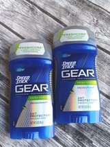 2- Speed Stick Gear Fresh Force Deodorant 24 Hour 3 Oz Discontinued - £30.82 GBP