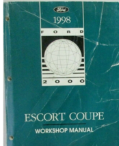 1998 FORD ESCORT COUPE  Service Shop Workshop Repair Manual OEM - $8.50