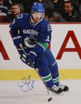 Daniel Sedin Signed 16x20 Vancouver Canucks Photo JSA - $96.99