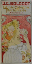 J.C. Boldoot Eau de Cologne Poster Fine Art Lithograph Henri Privat Livemont S2 - £203.15 GBP
