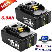 For Bl1850B-2 18 Volt Lxt Lithium-Ion 6.0Ah Battery 2 Pack Bl1860B Bl1830 - £39.49 GBP