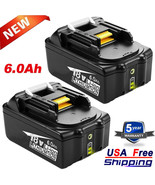 For Bl1850B-2 18 Volt Lxt Lithium-Ion 6.0Ah Battery 2 Pack Bl1860B Bl1830 - £39.04 GBP