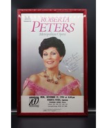 Vintage 1986 Poster Roberta Peters Metropolitan Opera Framed Signed - $84.03 CAD