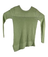 Eileen Fisher Light Green Knit Sweater Size XXS 2XS Lin Organique Diagon... - $1,128.38 MXN