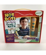 Hot Dots Let&#39;s Master Math Grade 2 Interactive Talking Pens Lesson Books... - $41.90 CAD