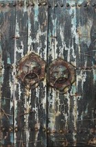 Empire Art Primo Mixed Media Sculpture - Antique Wooden Doors 2 - $275.03
