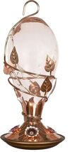 Glass and Copper Humming Bird Feeder Hummingbird - €21,45 EUR
