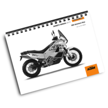 KTM 2013 - 990 ADVENTURE BAJA - OWNERS MANUAL USER GUIDE - $49.99