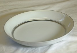 Crown Platinum Empress Japan Coupe Soup Bowl Platinum Trim Inner Band - £15.81 GBP