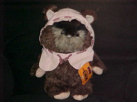 14" Paploo The Ewok Plush Stuffed Toy From 1984 Star Wars With Tags - $148.49