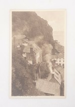 Clovelly From the Cliff RPPC Devon England Postcard Unposted G.S. Reilly - £9.87 GBP