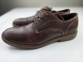 Izod Connor Brown Dress Shoes Size 10 D leather - £25.26 GBP