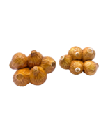 Onions Cabinet Drawer Knobs Novelty Fruit Food Yellow Figural Vintage Lot 2 - €25,34 EUR