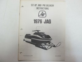 1976 Arctic Cat Jag Set Up and Pre-Delivery Instructions Manual OEM - $14.98
