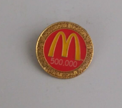 Vintage McDonald's 500,000 Euro Mission McDonald's Employee Hat Pin - $8.25