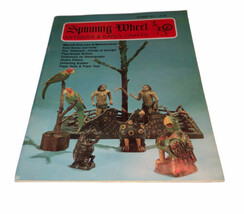 Spinning Wheel Magazine October 1974 Antiques  - $3.47