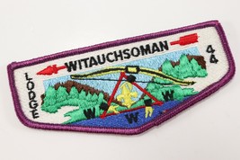 Vintage Witauchsoman Lodge 44 OA Order Arrow WWW Boy Scouts America Flap... - $10.52