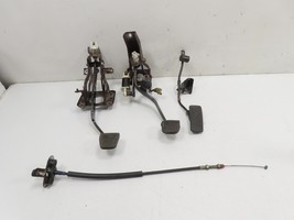 87 Toyota Supra MK3 #1303 Pedal Set, 5pd Manual, Clutch, Brake, Throttle - $524.69