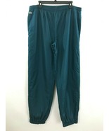 Men&#39;s Lacoste sport green polyester workout jogging track pants 3XL FR 8... - $44.99