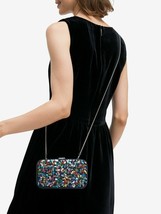 NWB Kate Spade Tonight Sequins Embellished Leather Clutch PXR00277 Dust Bag FS - £96.73 GBP