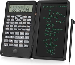 LINGSFIRE Scientific Calculator with Erasable Writing Board, 10-digit LCD - £27.17 GBP