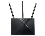 ASUS RT-AX55 AX1800 Dual Band WiFi 6 Gigabit Router, 802.11ax, Lifetime ... - £126.70 GBP