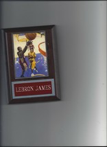 Lebron James Plaque Cleveland Cavaliers Basketball Nba Game Action - £3.10 GBP